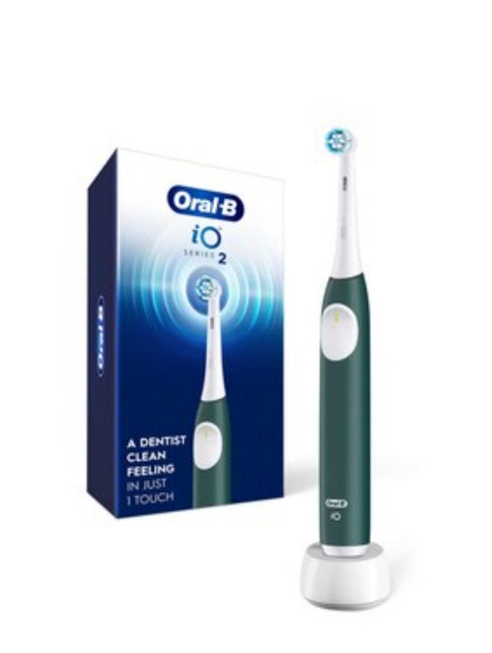 40% Off Retail - Oral-B iO Series 2 Rechargeable Electric Toothbrush, Green